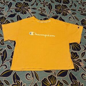 Champion Kids Mustard Yellow Short Sleeve Tee
